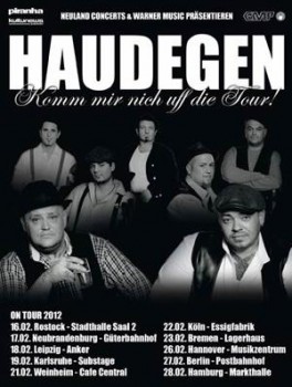 Poolgroup supportet die Band Haudegen auf Tour
