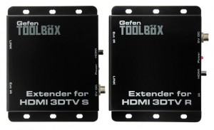 3D-TV konformer HDMI Extender über CAT-5 von Gefen