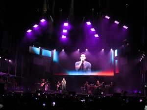 Elation Cuepix Panels used on Pablo Alboran tour