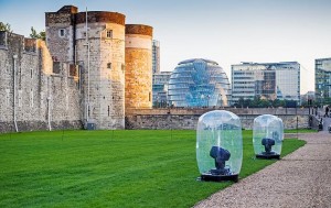 Clay Paky Mythos project at the Tower of London