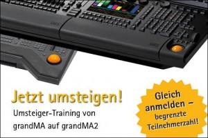 Workshops „Von der grandMA zur grandMA2" starten Anfang Oktober