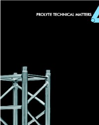 Prolyte Releases Black Book at PLASA Show