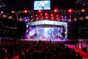 Martin Professional lighting fixtures at FIRST Championship events and concert