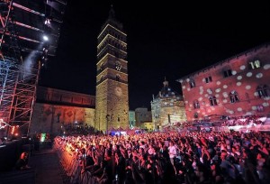 Powersoft X8 used at Pistoia Blues festival