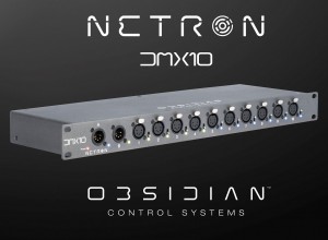 Obsidian ergänzt Netron-Serie um DMX10-AB-Splitter