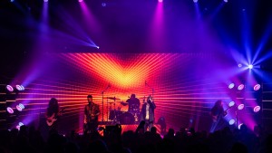 Arena vibe brought to club stages for Beartooth with Squeek Lights and Chauvet