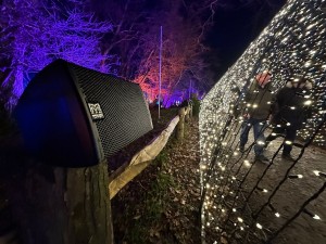 Nearly 500 Martin Audio speakers help bring Tulleys Farm Christmas Light Festival to life