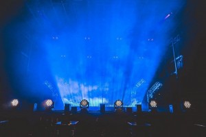Corona: Elation and ADJ light German drive-in concert series