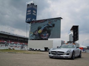 Screen Visions beim Formel-1-Rennen auf dem Hockenheimring im Einsatz