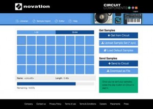 Novation Groove-Box um Circuit-Components erweiterbar