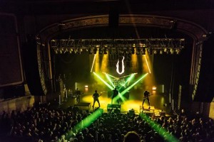 August Burns Red on tour with Elation Dartz fixtures