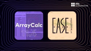 Mit neuer ArrayCalc-Version vereinfacht D&B Audiotechnik die Integration in Ease 5