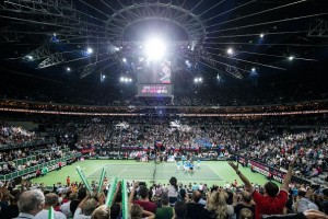 Robe lights Fed Cup final