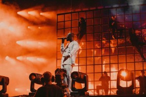 MDG Me8 fog generators used for Stormzy show at Wireless Festival