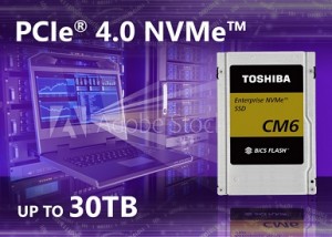 Toshiba Memory präsentiert branchenweit schnellste PCIe-4.0-SSDs für Unternehmensapplikationen